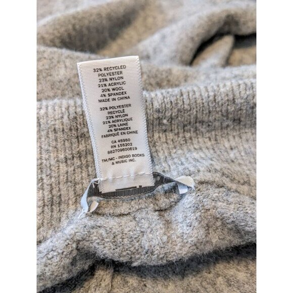 Womens Size Medium Plush Boucle Lounge Pants Gray Soft Cozy Drawstring Leisure - Picture 4 of 5